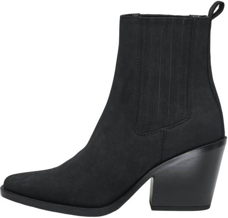 ONLY Onlbrooke-2 Pu Nubuck Boot cowboylaarzen zwart
