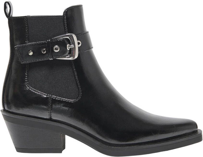 ONLY ONLAmie lak cowboylaarzen zwart