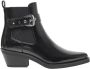 ONLY ONLAmie lak cowboylaarzen zwart - Thumbnail 1