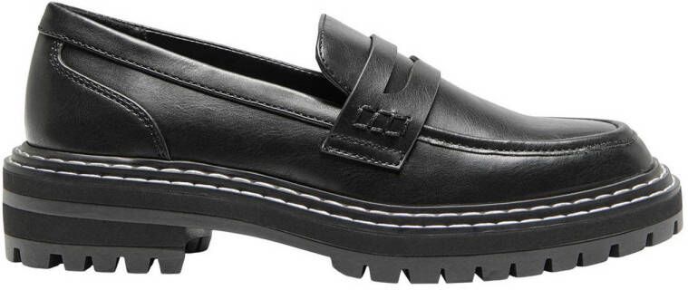 ONLY Shoes Instappers ONLBETH-3 Chunky slipper plateau slipper met markante profielzool