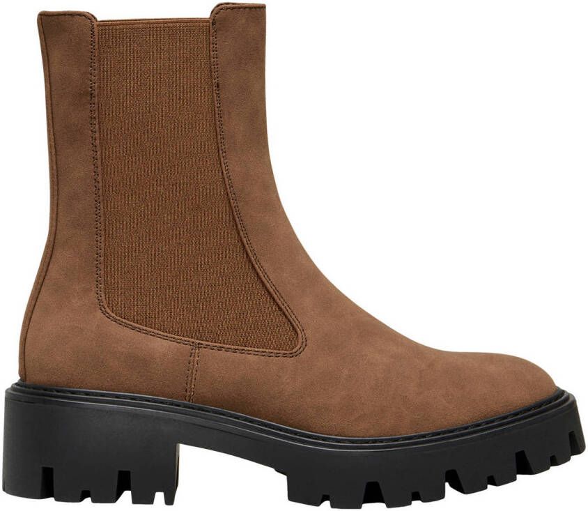 ONLY ONLBETTY chelsea boots cognac