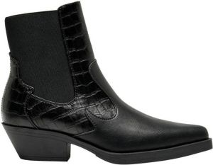 Only Enkellaarzen ONLBRONCO-2 SHORT PU COWBOY BOOT