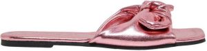 Only Slippers in metallic look model 'MILLIE'