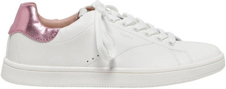 Only Klassieke Witte Lage Sneakers Vrouwen White Dames