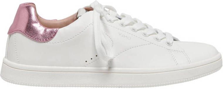 Only Klassieke Witte Lage Sneakers Vrouwen White Dames