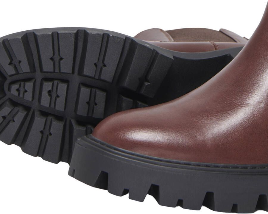 ONLY ONLBETTY chunky imitatieleren chelsea boots bruin - Foto 2
