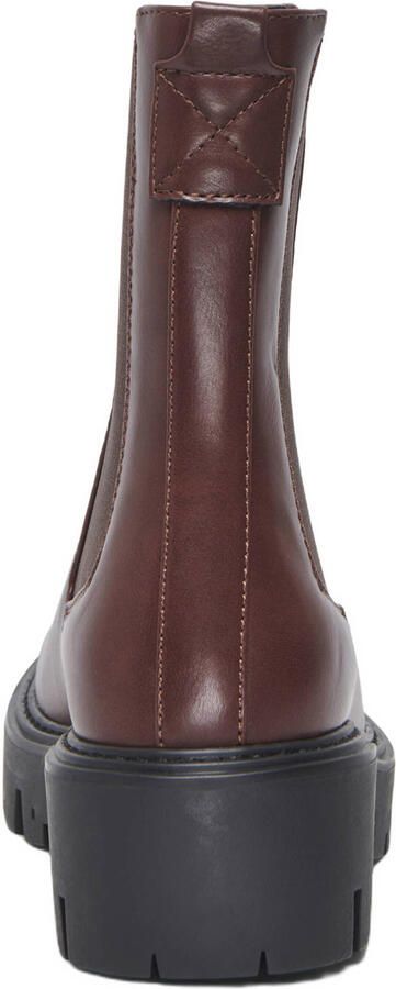 ONLY ONLBETTY chunky imitatieleren chelsea boots bruin - Foto 3