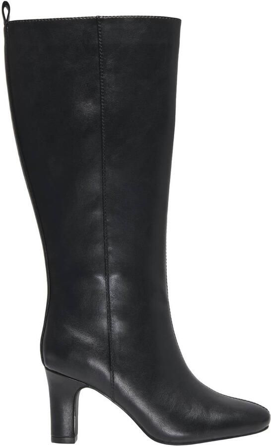 ONLY Onlblakely Knee High laarzen met blokhak zwart