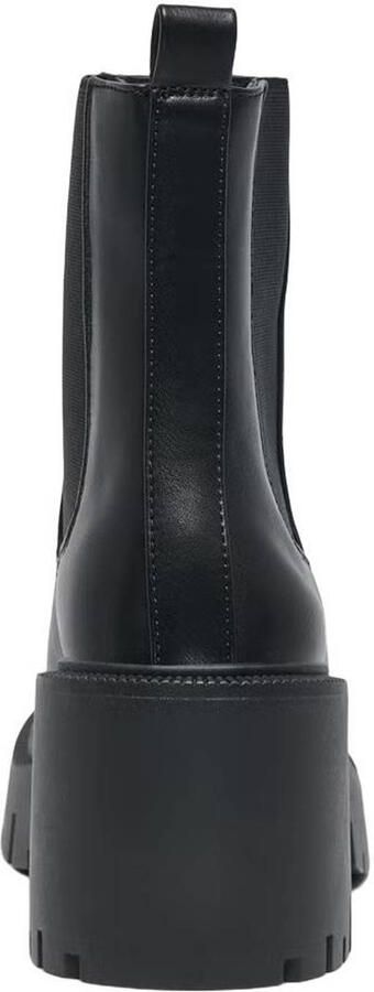 ONLY Onlbluebell-1 chelsea boots met blokhak en profielzool zwart - Foto 4