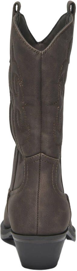 ONLY Onlbronco-3 imitatieleren western cowboylaarzen bruin - Foto 3