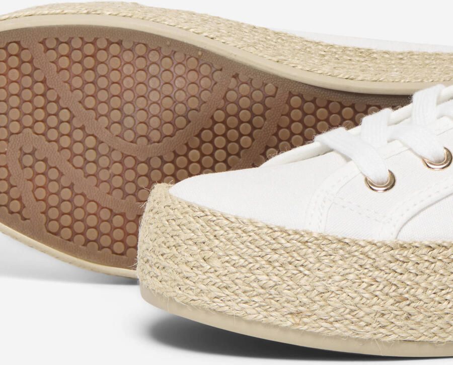 ONLY Onlida-1 Lace Up Espadrille Sneaker Noos sneakers wit - Foto 2