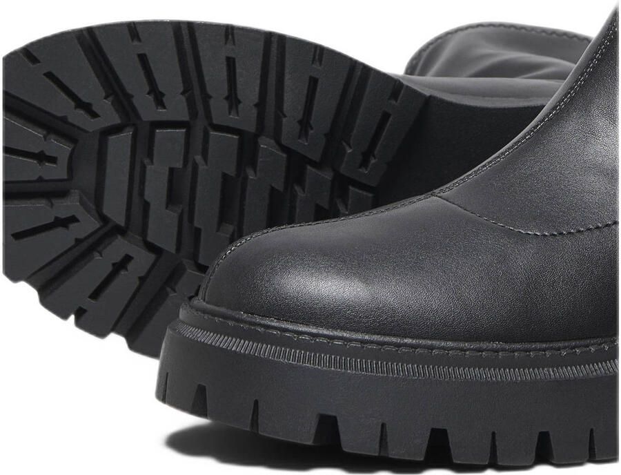 ONLY Onllizzo-1 Zipper Sock Boot enkelboots zwart - Foto 3