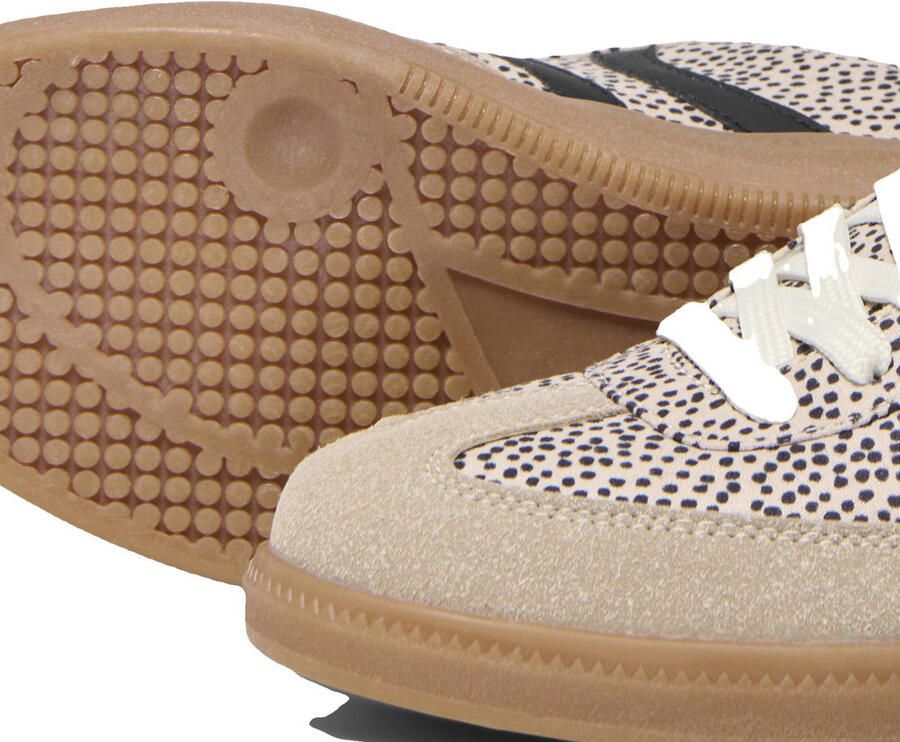 ONLY Onllydie Pu Leo Sneaker sneakers beige zwart - Foto 3