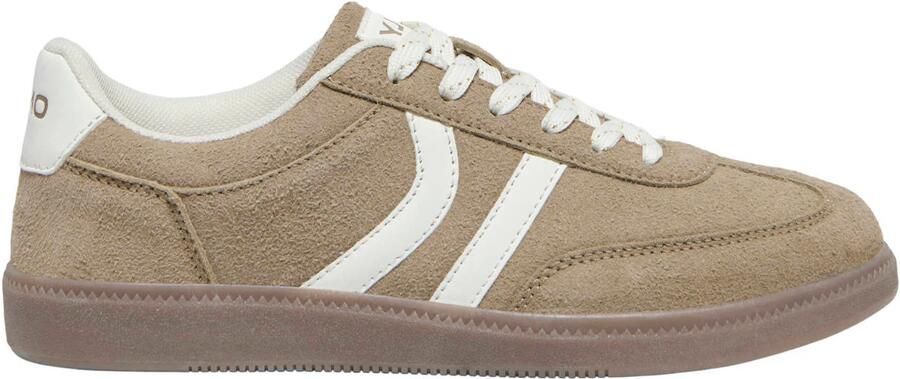 ONLY Onllydie suèdelook sneakers taupe