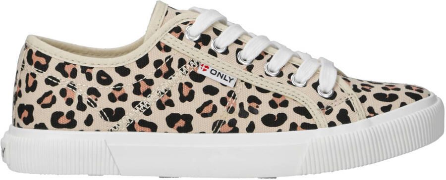 ONLY Sneakers laag 'ONLNicola' beige poederroze zwart