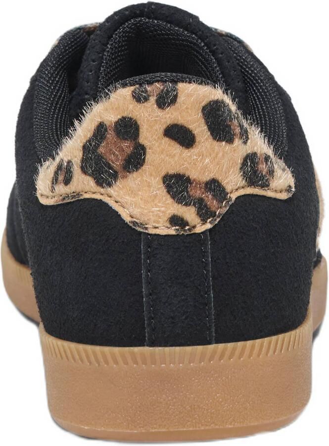 ONLY Onlsandra suèdelook sneakers zwart panter - Foto 2