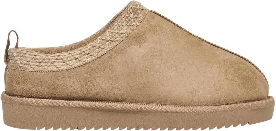 ONLY stella teddy lined suèdelook clogs cognac