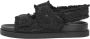ONLY sandalen met glitters zwart - Thumbnail 1