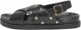 ONLY Onlminnie-15 Pu Studs Sandal sandalen zwart - Thumbnail 1
