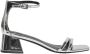 ONLY Onlaylin-5 Pu Strappy Heeled Sandal sandalettes zilver - Thumbnail 1