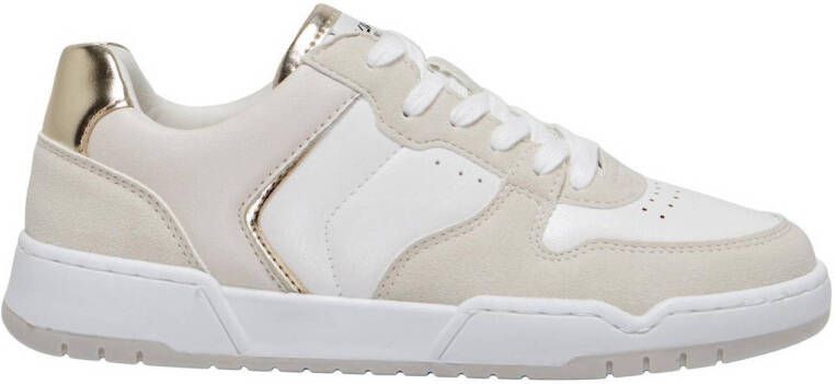 ONLY ONLSWIFT-1 PU LOW CUT SNEAKER NOOS sneakers beige wit