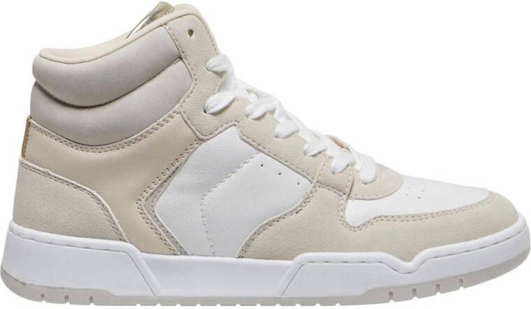 ONLY ONLSWIFT-2 PU HIGH TOP SNEAKER NOOS sneakers wit beige