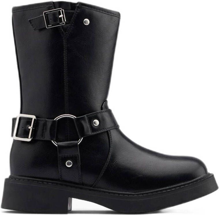 Oxmox bikerboots zwart