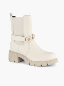 Oxmox chelsea boots met chain off white