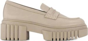 Oxmox chunky loafers taupe
