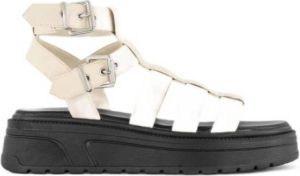 Oxmox Creme chunky sandaal