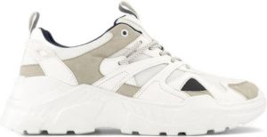 Oxmox chunky sneakers kaki wit