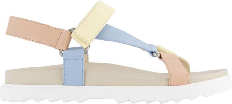 Oxmox Gekleurde pastel chunky sandaal