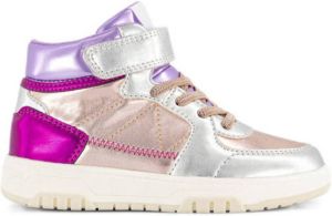 Oxmox sneakers roze paars zilver metallic