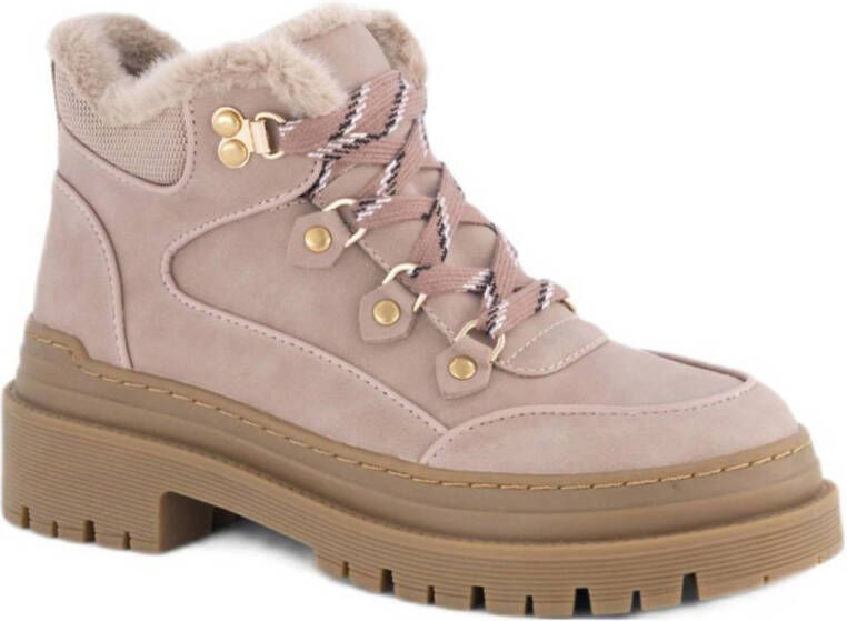 Oxmox Roze veterboot gevoerd