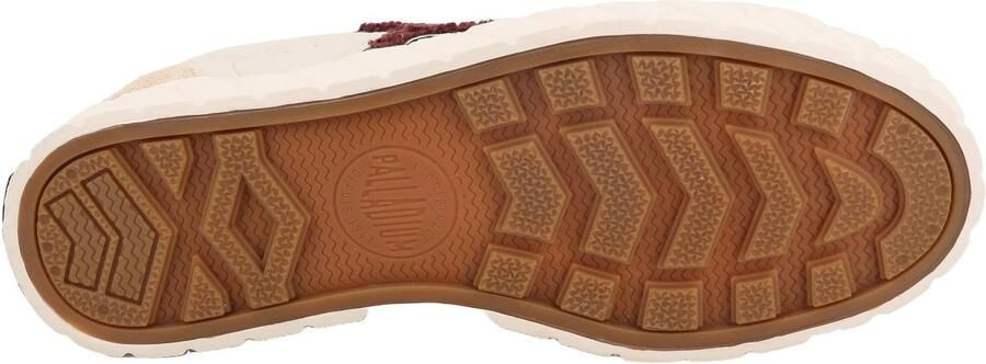 Palladium Ace Lo Mix LTH leren sneakers ecru - Foto 3