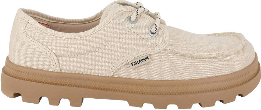 Palladium Dunelite Moc chunky veterschoenen beige