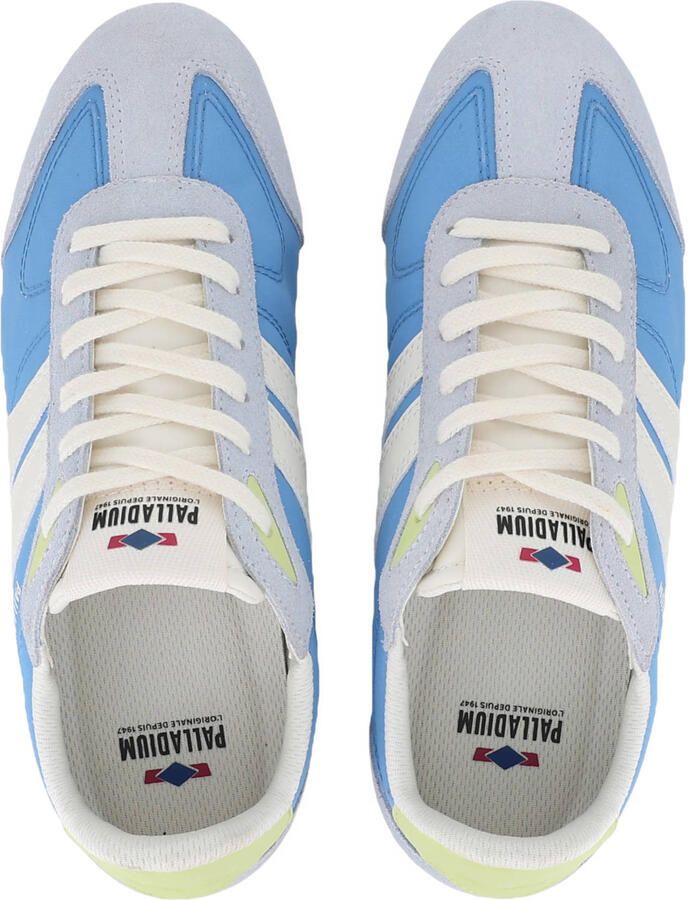 Palladium Pallaracer sneakers blauw wit - Foto 2