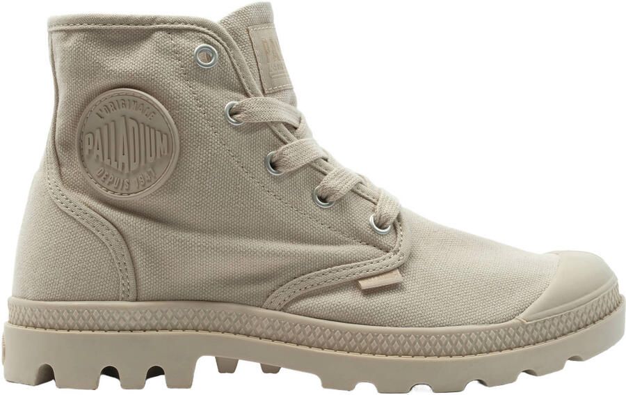 Palladium Pampa Hi sneakers groenbeige