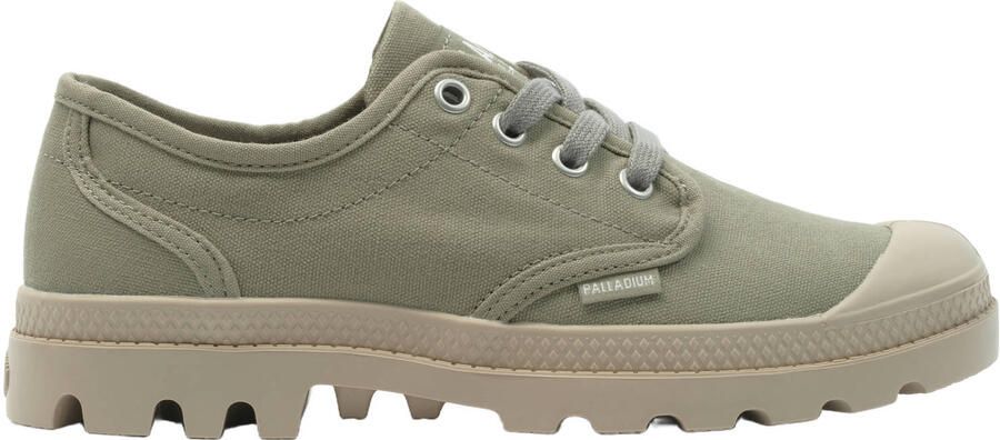 Palladium Pampa Oxford sneakers olijfgroen