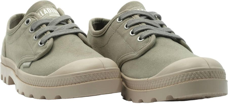 Palladium Pampa Oxford sneakers olijfgroen - Foto 3