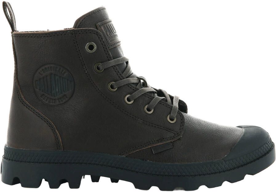 Palladium PAMPA~ZIP~LTH~ESS~~~~~~~~~~~~~ Hoge sneakers Hoge sneakers Veterboots veterschoenen sneakersVrije tijd half-hoogHalf-hoge schoenen veterschoen sneakers Bruin