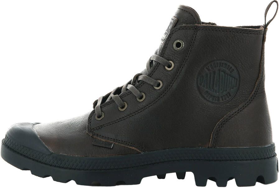 Palladium PAMPA~ZIP~LTH~ESS~~~~~~~~~~~~~ Hoge sneakers Hoge sneakers Veterboots veterschoenen sneakersVrije tijd half-hoogHalf-hoge schoenen veterschoen sneakers Bruin - Foto 2