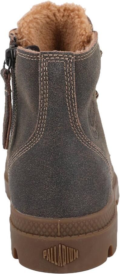 Palladium Pampa Zip WL Pilot leren sneakers bruin - Foto 2