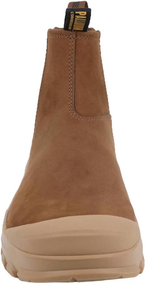 Palladium Rider Chelsea Legacy chunky leren chelsea boots met profielzool bruin - Foto 2