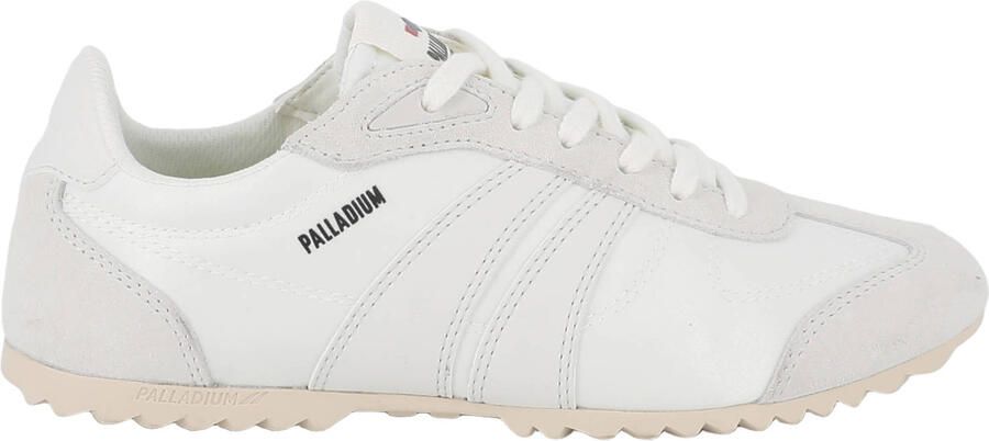 Palladium sneakers wit grijs