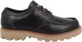 Palladium Trooperlite Loqfer leren veterschoenen met profielzool donkerbruin - Bruin