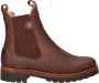 Panama Jack Francesca gevoerde leren chelsea boots cognac - Thumbnail 1
