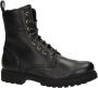 Panama Jack Frisia leren veterboots zwart - Thumbnail 1