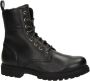 Panama Jack Frisia leren veterboots zwart - Thumbnail 1