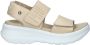 Panama Jack Noah chunky leren sandalen ecru - Thumbnail 1